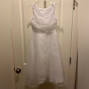 Bonnie Jean size 7 First Communion dress